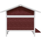  Kućica za pse boja kave 159 x 120 x 88,5 cm od masivne borovine | Eponuda.com