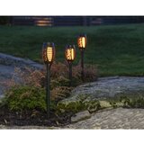 Star Trading Set od 3 vanjska solarna LED svjetla Flame, visina 40 cm | shoptok.hr