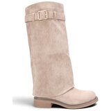 La Modeuse Škornji 79571_P189336 Bež | Shoptok.si