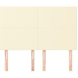  Uzglavlje krem boje 144x5x118/128 cm umjetna koža | shoptok.hr