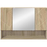  Ogledalo ormar Sonoma hrast 80 x 17 x 55 cm Konstruirano drvo | shoptok.hr