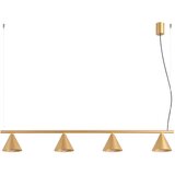Sollux Lighting Lestenec NOX 4L zlata, (5000352408) | Shoptok.si