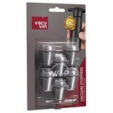 VACUVIN Vacuum Wine Stopper, Grey - 6 kos. Cene