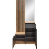 XORA PREDSOBA antracit, hrast artisan | Shoptok.si
