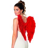  Krila za anđela pernata crvena 50*50 cm | shoptok.hr
