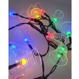  LED spoljašnji lanac lampica 20xLED/2xAA 2,2 m IP44 višebojni zvončići | Eponuda.com