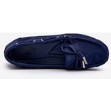 Boto Women's Navy Suede Moccasins Si Passione | Shoptok.si