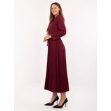 Italy Moda Dress-IT-SK-21599.80-burgundy | shoptok.hr