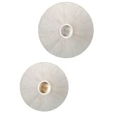  Kolarz A1306.61XL.Wm.SunWg - Zidna svetiljka MOON 1xE27/100W/230V bela | Eponuda.com