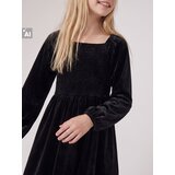 Sinsay Baršunasta haljina s naborima | shoptok.hr