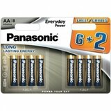 Panasonic baterije LR6EPS/8BW -AA 8kom Alkaline Everyday Pow Cene