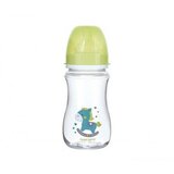 Canpol baby flašica široki vrat, antikolik - easy start- toys - 240 ml - green horse Cene