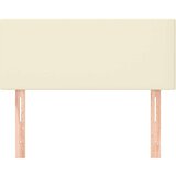  Posteljno vzglavje krem 90x5x78/88 cm umetno usnje, (20736394) | Shoptok.si