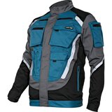 Lahti Pro Visoko Vidljiva Jakna Crna-Siva-Tirkizna L Lahti L4040303 | shoptok.hr