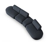 Milo Casa Modra sedežna garnitura iz šenilje desni kot 428 cm Paolo – | Shoptok.si