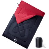 vidaXL Dvojna spalna vreča z blazinami za kampiranje 3-4 sezone | Shoptok.si