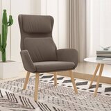  The Living Store Stol za sproščanje rjav žamet - Stol Za Sproščanje, (21485314) | Shoptok.si
