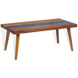  Stolić za kavu od tikovine i smole 100 x 50 x 40 cm | shoptok.hr