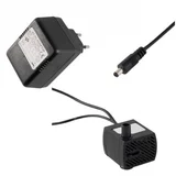 Unutrašnja fontana sa LED rasvjetom 26 cm WF04 siva