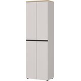 Germania Sivo-bež/u svijetloj prirodnoj boji ormar 59x194x41 cm Cormano – Cijene