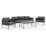 Lounge garnitura za 5 osoba siva