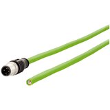 Metz Connect 142M1D10020 M12 omrežni kabel CAT5e SF/FTP 2 m zelena PUR plašč, kislinsko odporen, odporen na ozon, UV odporen, primeren za verigo za sp, (20532981) | Shoptok.si