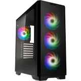 Črno ATX ohišje Unity Solar ARGB Mesh, (21337238)