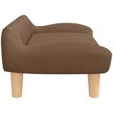 Krevet za pse smeđi 70x40x24 cm od tkanine | Eponuda.ba