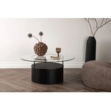 Furniture Fashion Bovall klub stolić ⌀90 cm, crni Slike