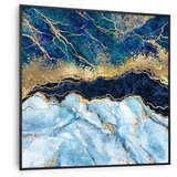 Klarstein wonderwall air art smart, infracrveni grijač, plavi mramor, 60 x 60 cm, 350 w cijene