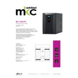 Mkc UPS/ Izvor neprekidnog napajanja, 1200VA, 720W - MK-1200UPS | shoptok.hr