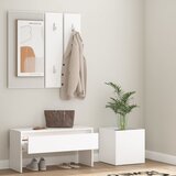  Set namještaja za hodnik bijeli od konstruiranog drva | Eponuda.com