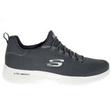 Skechers Slip On tenisice 'DYNAMIGHT' siva / tamo siva / bijela | shoptok.hr
