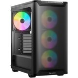 Be Quiet! pure base 501 lx black, mb compatibility: atx / m-atx / mini-itx, four pre-installed light wings lx - BGW78 | ePonuda.com