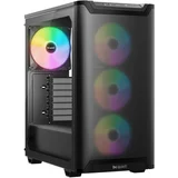 pure base 501 lx black, mb compatibility: atx / m-atx / mini-itx, four pre-installed light wings lx - BGW78