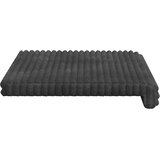  Jastučić za klupu Plišani kord Tamnosiva Dubina 35 cm | shoptok.hr