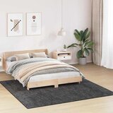  Protuklizni Shaggy Tepih Tamno siva 200 x 200 cm PP | Eponuda.com