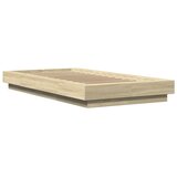 Okvir za krevet boja hrasta 75x190 cm od konstruiranog drva | Eponuda.ba