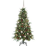 vidaXL Umetno Zložljivo Božično Drevo Zelena 150 cm PE in PVC | Shoptok.si