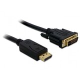 Delock DisplayPort / DVI priključni kabel 3.00 m 82592 crna [1x muški konektor displayport - 1x muški konektor dvi, 24 Cijene