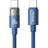 CA-5586 Kabl 100W TIP-C na TIP-C, DUŽINA 1,2m PLAVI