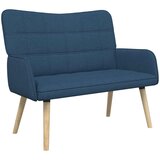  Kauč za dvoje Plava 115 x 61 x 87 cm tkanina | Eponuda.com