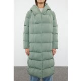 Trendyol Light Khaki Regular Side Snap Closure Water Repellent Long Quilted Puffer Jacket | Shoptok.si