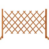 vidaXL Vrtna mrežasta ograja oranžna 120x90 cm les jelke, (20766138) | Shoptok.si