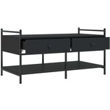  Stolić za kavu crni 99x50x50 cm od konstruiranog drva | shoptok.hr