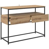  Konzolna stolica s ladicama Umjetnički hrast 100 x 40 x 75 cm | Eponuda.ba