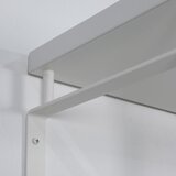 Spinder Design Bijela metalna zidna vješalica s policom Rex – | shoptok.hr