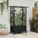  Povišeni krevet s mrežom i krovom Crna 124 5 x 40 x 142 cm PP - Crna 124 5 x 40 x 148 cm s ravnim krovom (2 bočna mreža) na kota | shoptok.hr