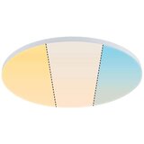 PAULMANN 79894 - LED/38W plafonsko svetlo VELORA 230V prečnik 60 cm belo Cene