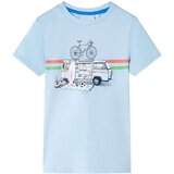  Dječja majica svjetloplava 140 | shoptok.hr